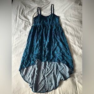 Torrid Blue High Low Dress